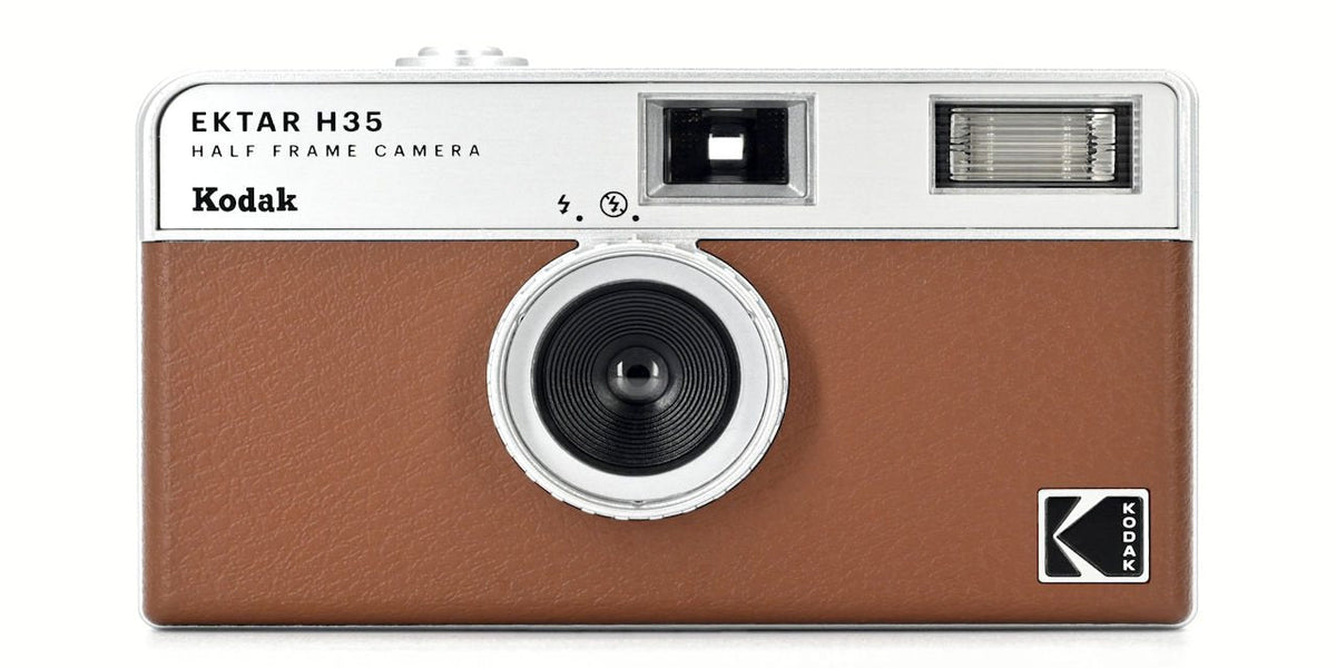 Kodak EKTAR H35 Half Frame Camera Brown — Firstcall Photographic