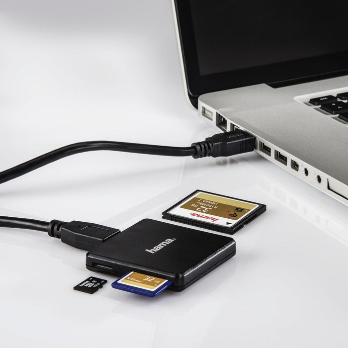 Hama USB 3.0 Multi Card Reader SDHC / SDXC / MicroSD / CF