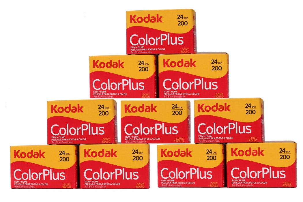 Kodak ColorPlus 135-24, ISO 200, Pack of 10