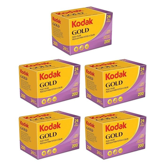 Kodak ColorPlus 135-36 ISO 200 Pack of 5