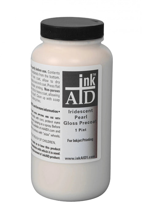 inkAID Iridescent Pearl Gloss Precoat 473ml (16oz)