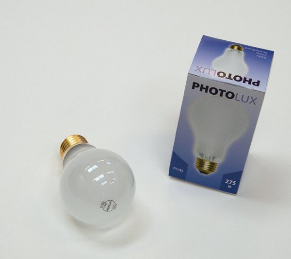 Lamps P1/1 BC Bayonet Photoflood lamp, 240v 275w