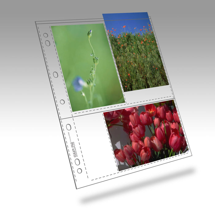Clearfile 35B Print Pages 4x6in Archival Plus Pack of 25