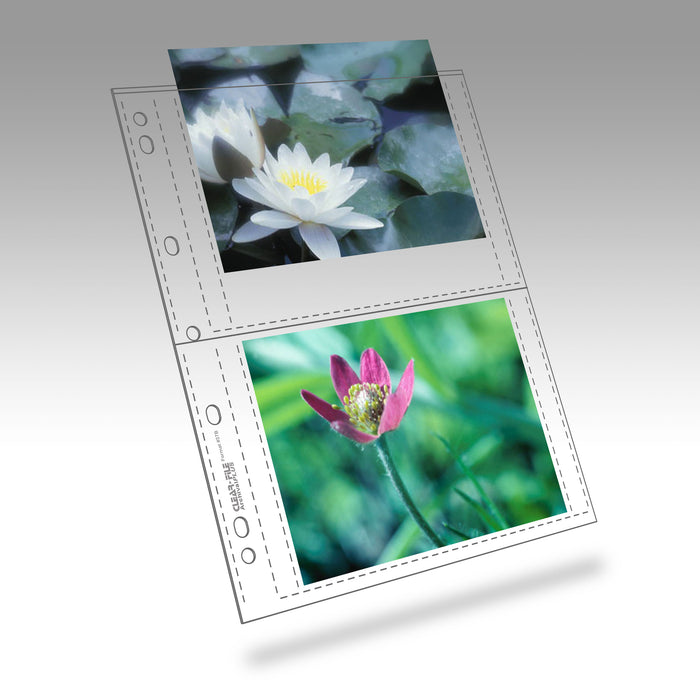 Clearfile 37B Print Pages 5x7in Archival Plus Pack of 25