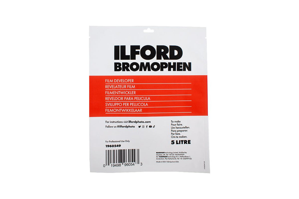 Ilford Bromophen Paper Developer, 5 litres