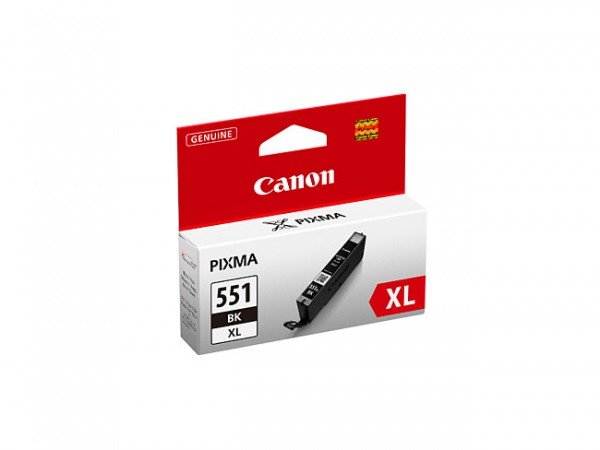 Canon Ink Jet Cartridge CLI-551BK XL, Black