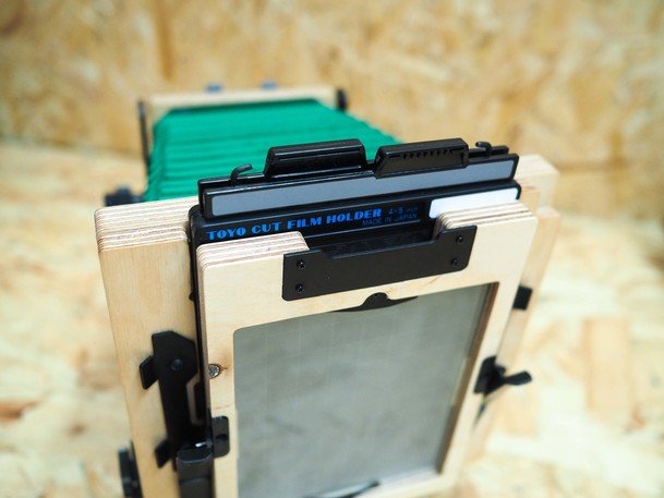 Harman Toyo double film holder 5 x 4 inches