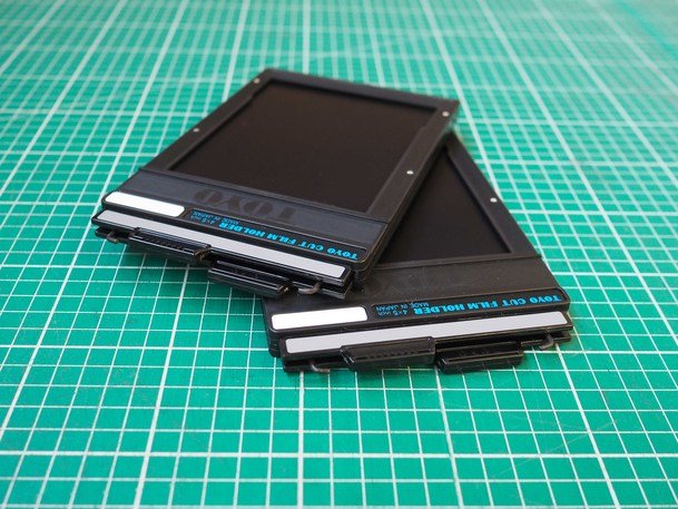 Harman Toyo double film holder 5 x 4 inches