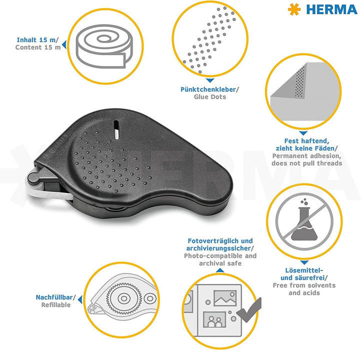 Herma Glue Dispenser Transfer, permanent, 15m