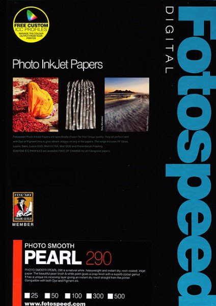 Fotospeed Photo Smooth Pearl 290 A3+, Pack of 25