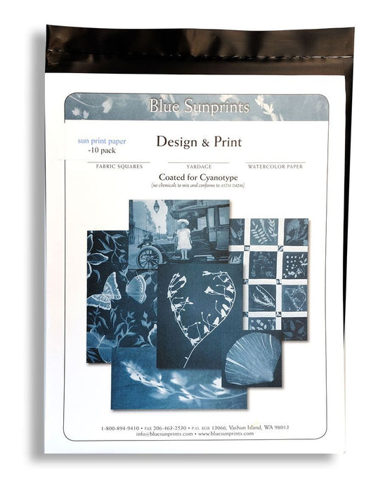 Firstcall Cyanotype Printing-Out Paper, 5 x 7 inches, Pack of 10