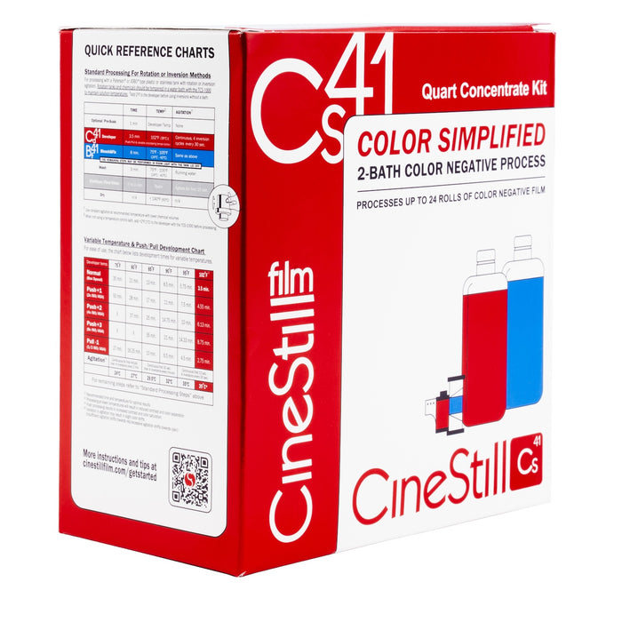 CineStill Cs41 Color Simplified 2-Bath Kit for Processing Colour Negative Film