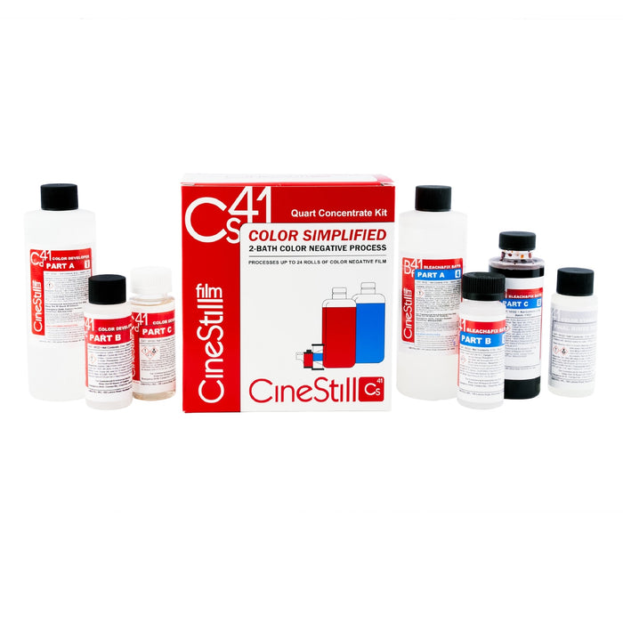 CineStill Cs41 Color Simplified 2-Bath Kit for Processing Colour Negative Film