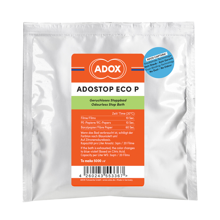 Adox ADOSTOP ECO P Stopbath with Indicator to Mix 1L