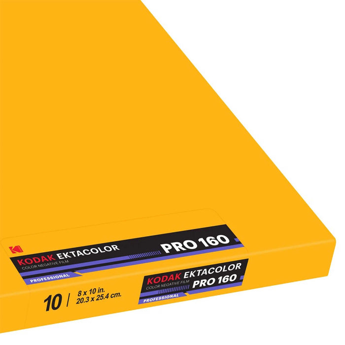 Kodak Ektacolor Pro 160 - 4 x 5in 10 Sheets