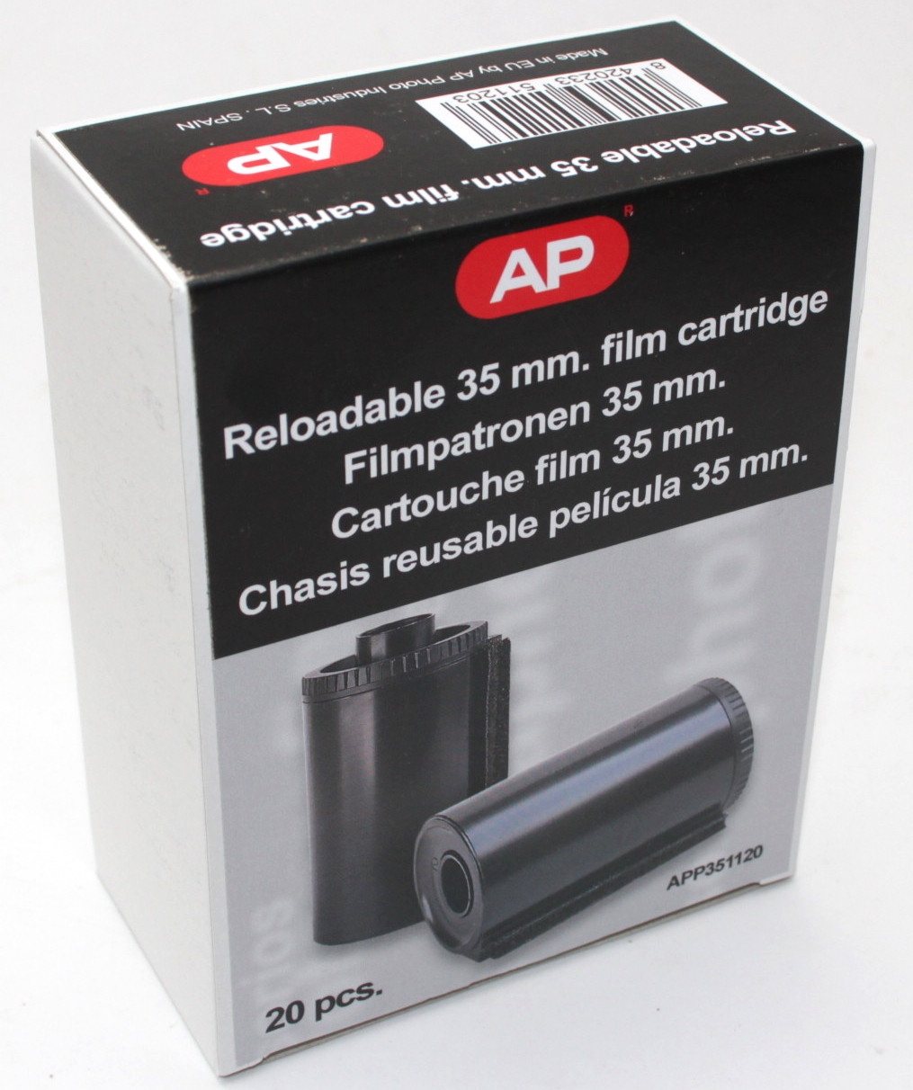 Kalt 35mm Reloadable Metal Film Cassettes - Pack Of New, Empty Canisters For Bulk Film Loading