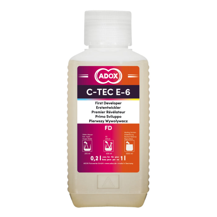 Adox C-TEC E-6 First Developer (FD) - Makes 1L