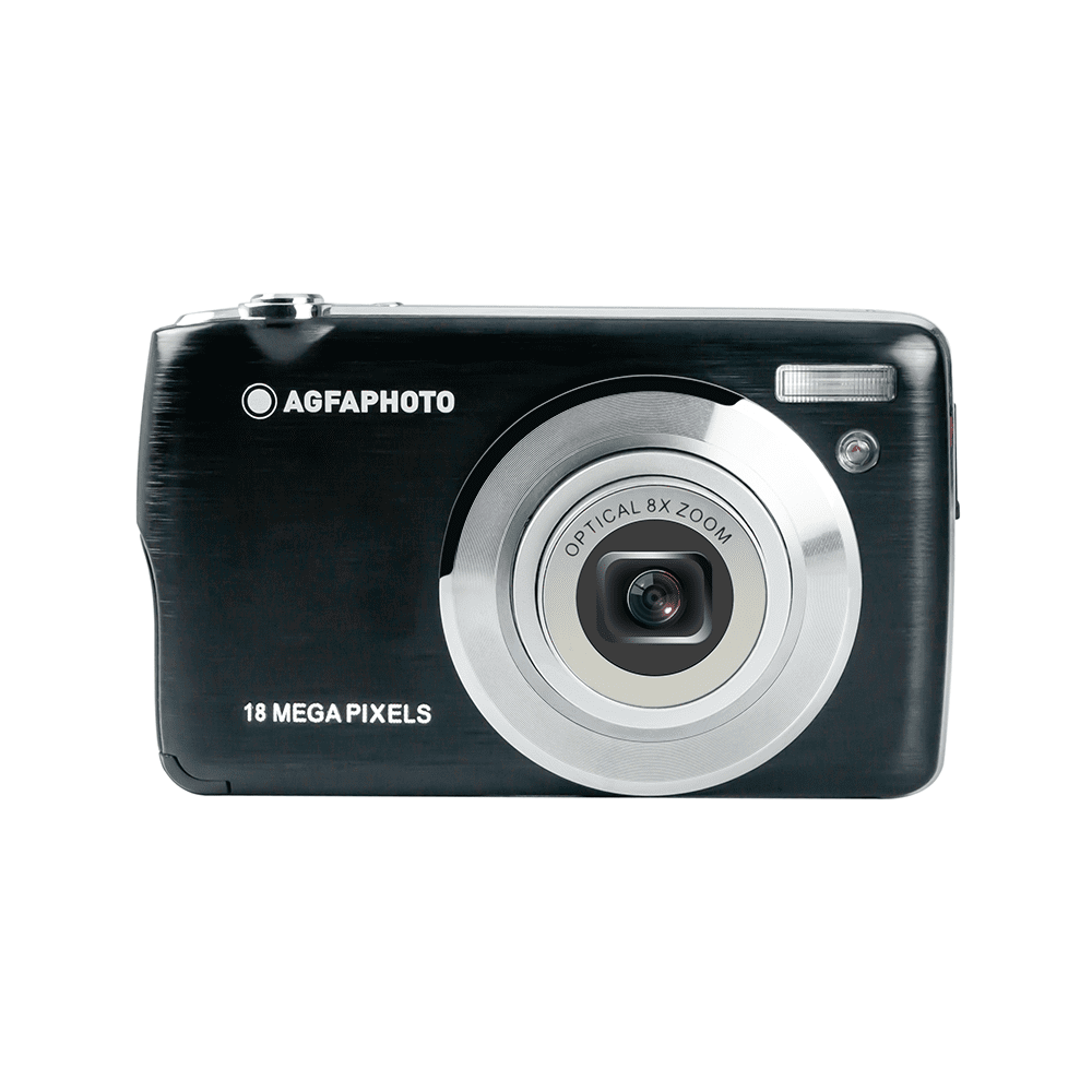 Agfa DC8200 Compact Digital Camera Kit (Bag & 16GB Card) - Black ...