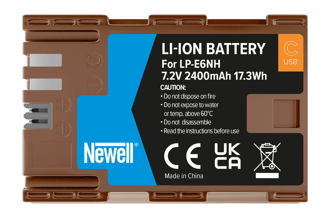 Newell LP-E6NH USB-C Battery for Canon