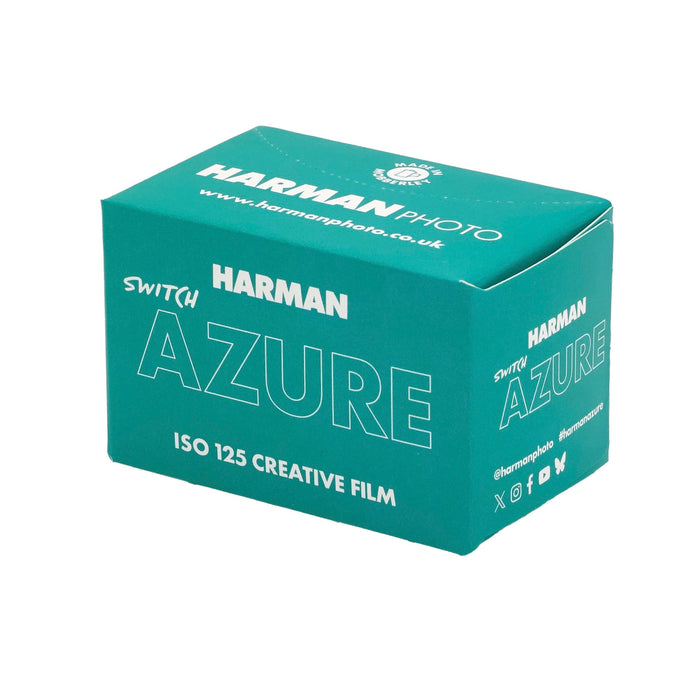 Harman Switch Azure 125 36-Exposure 35mm Experimental 135 Film