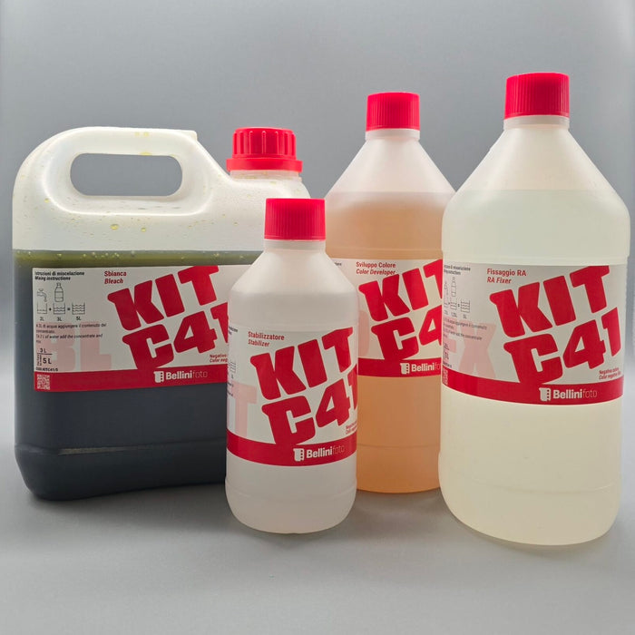 Bellini C-41 Colour Negative Film Developing Kit - 5L