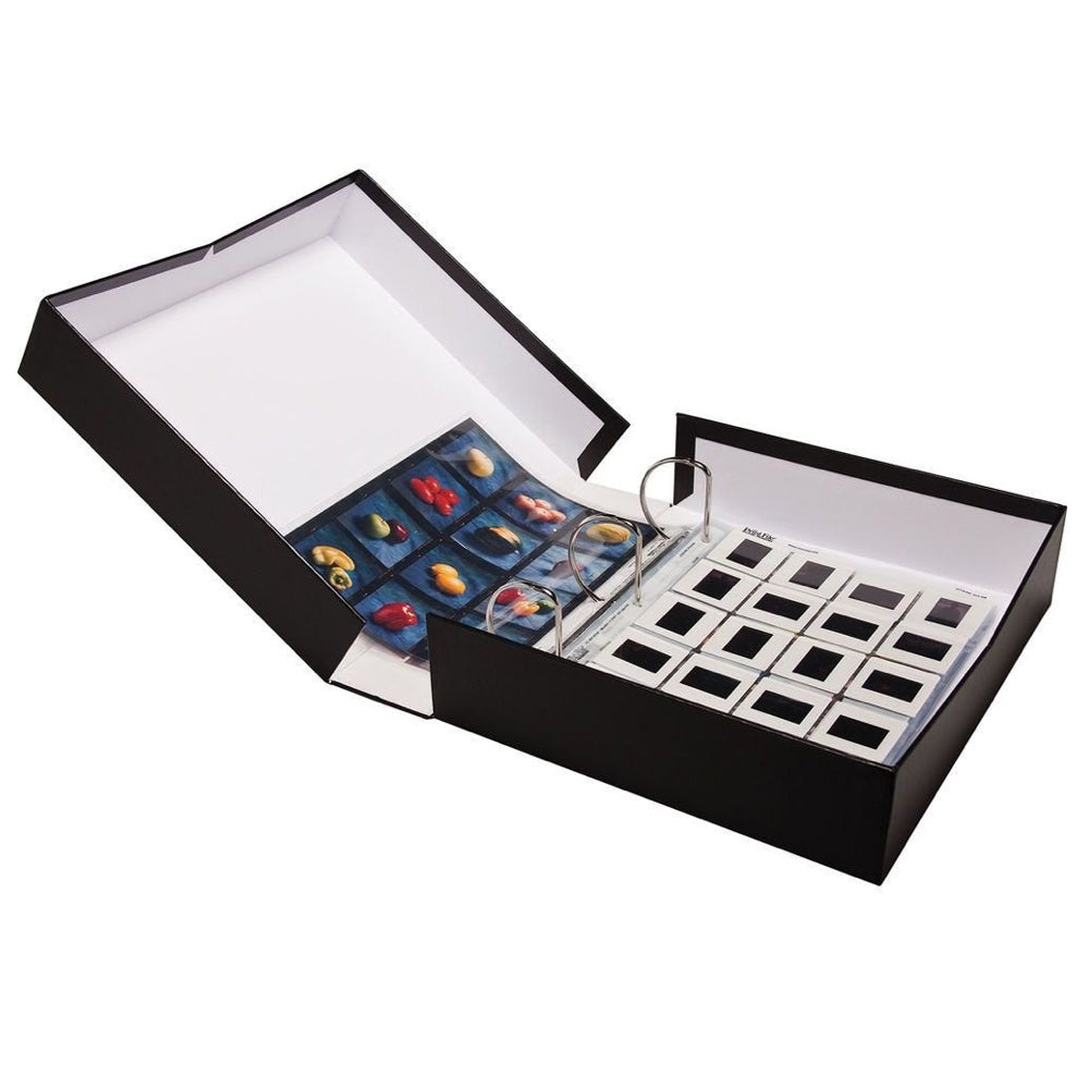 Clearfile Ultimate Portfolio Archive 3 Ring Storage Box - Black ...