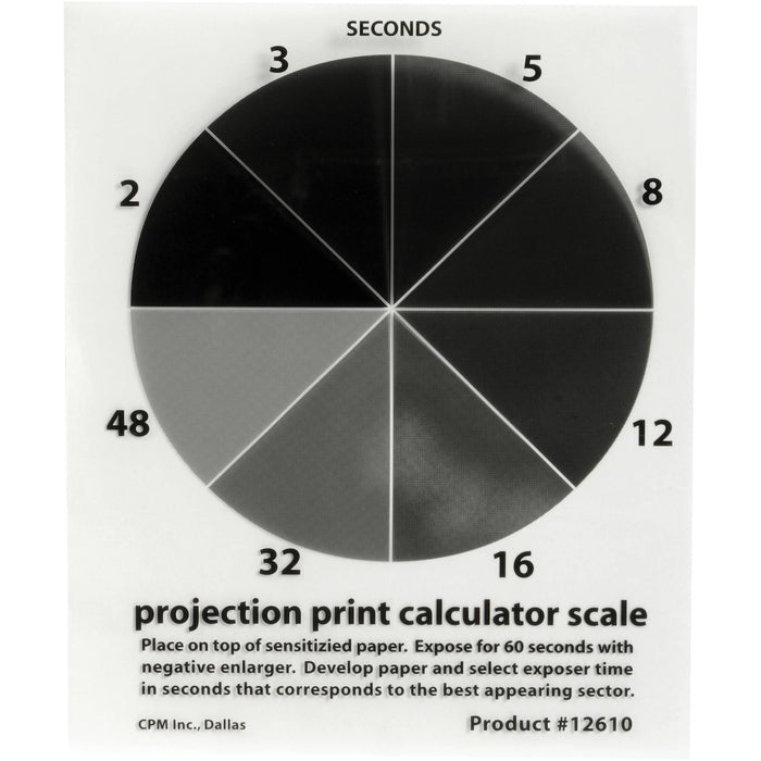 Delta Test Strip Printer, Print Projection Calculator Scale