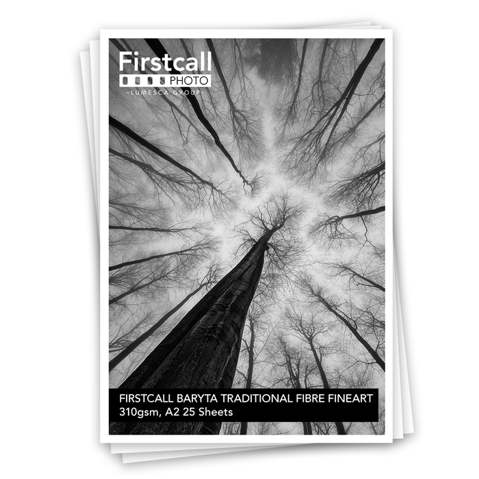 Firstcall Baryta Traditional Fibre Fineart A2 25 Sheets