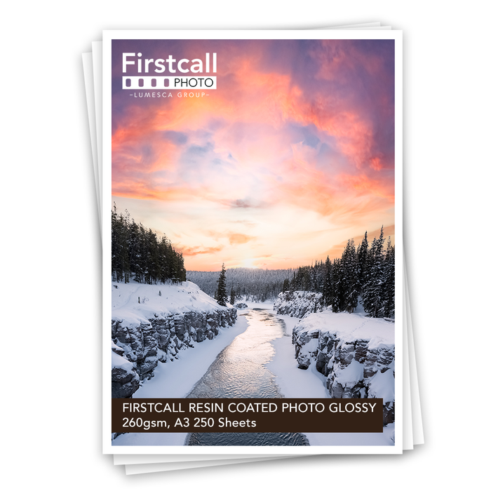 Firstcall Resin Coated Photo Glossy 260gsm A3 250 Sheets