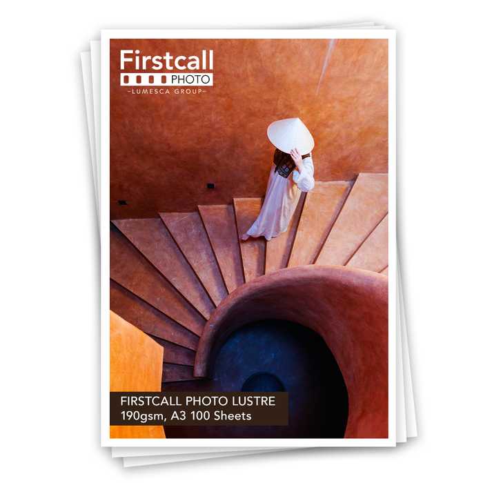 Firstcall Photo Lightweight Lustre (Olmec), A3, Pack of 100