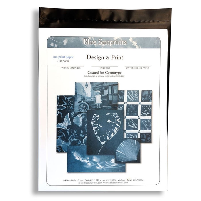 Firstcall Cyanotype Printing-Out Paper, 5 x 7 inches, Pack of 10