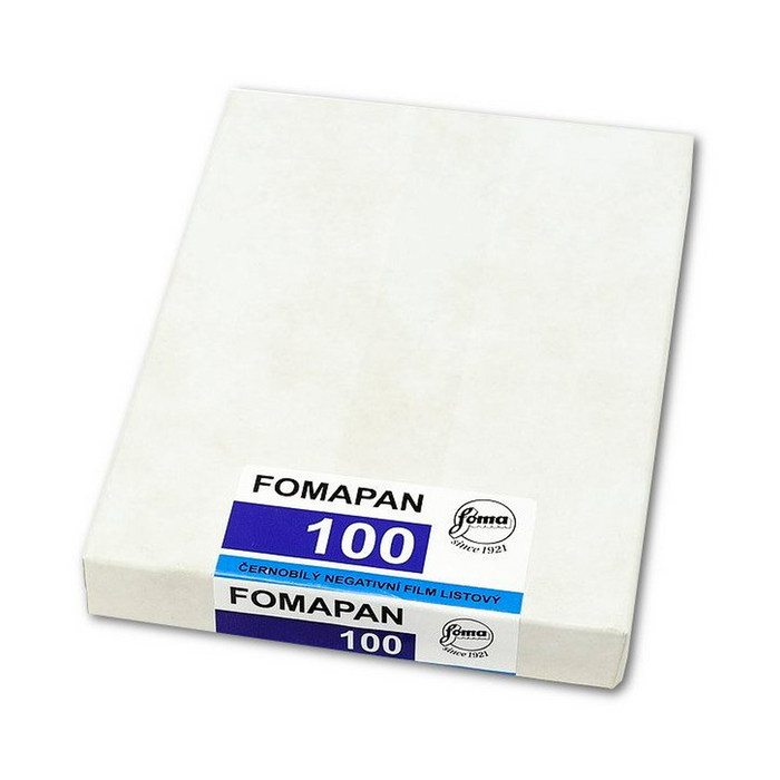 Foma Fomapan 100, Classic, 4 x 5in,  ISO 100, 50 sheets