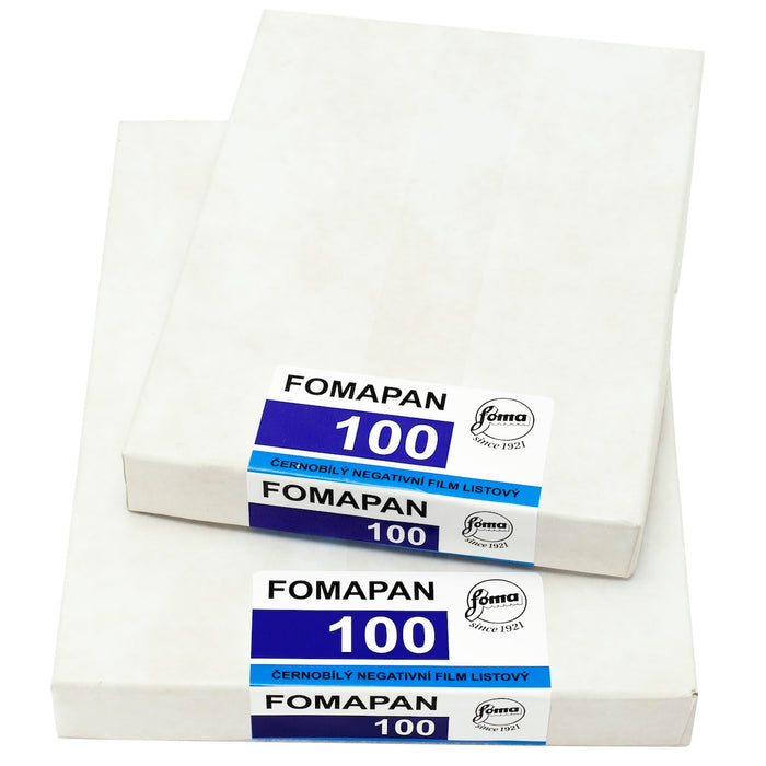 Foma Fomapan 100, Classic, 9 x 12cm, ISO 100, 50 sheets