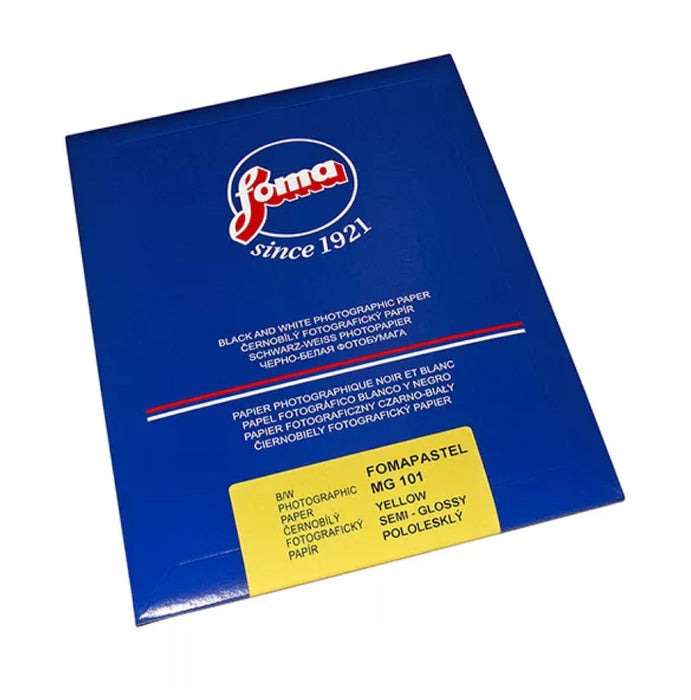 Foma Fomapastel MG 101 Yellow Semi-Glossy 8 x 10in 10 Sheets
