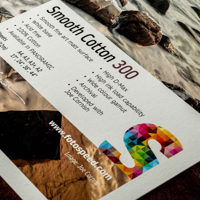 Fotospeed Fine Art Smooth Test Pack A4