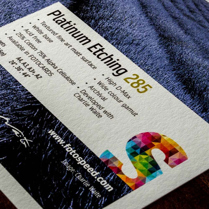 Fotospeed Fine Art Matt Textured Test Pack A4