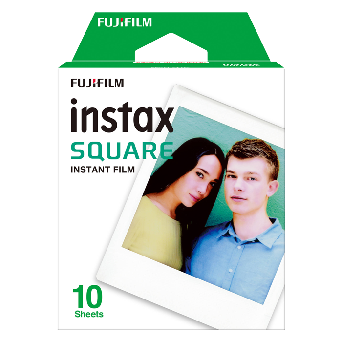 Fujilm Instax Square Film White Frame - 10 Sheets