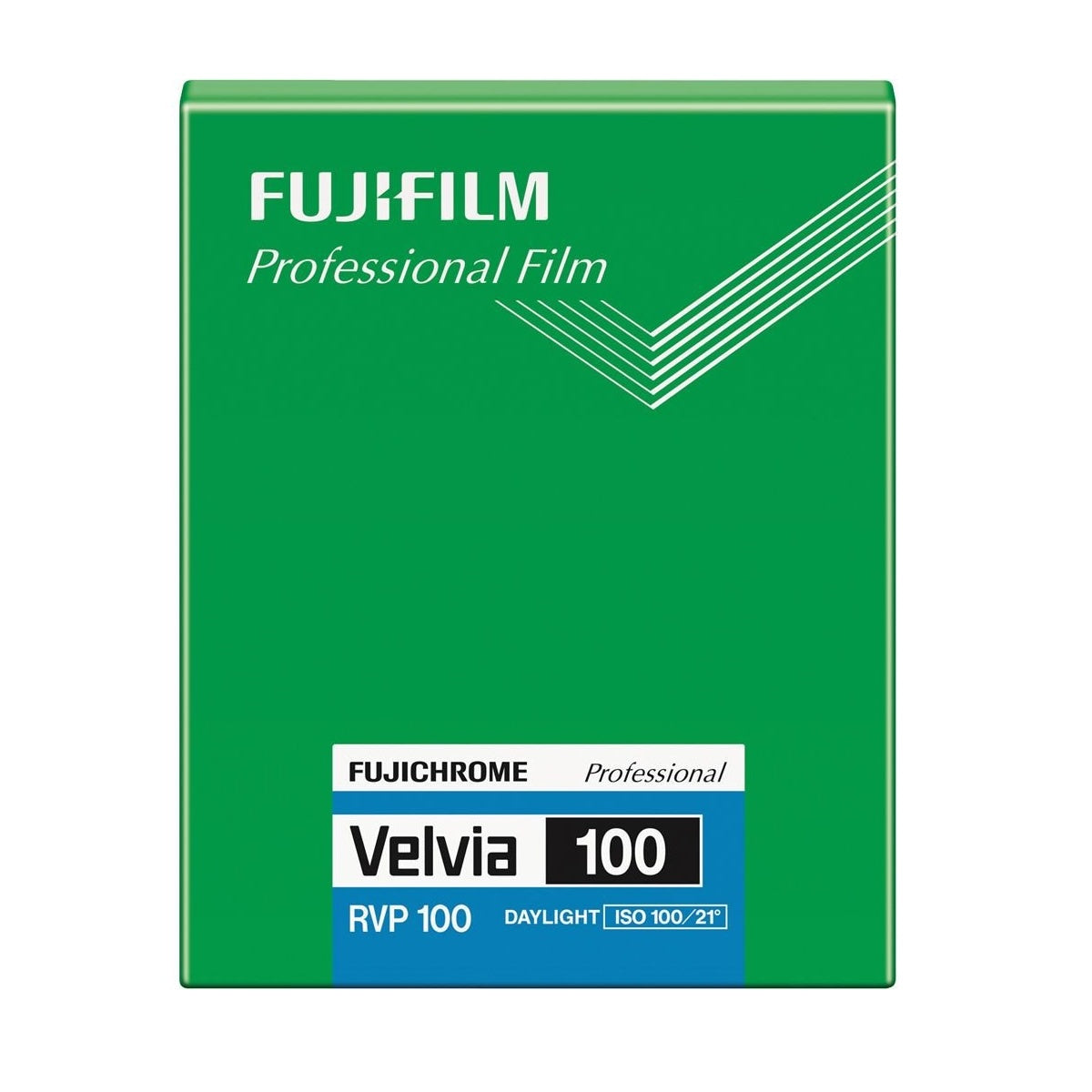 Fujifilm Velvia 100 - 4 x 5in 20 Sheets — Firstcall Photographic
