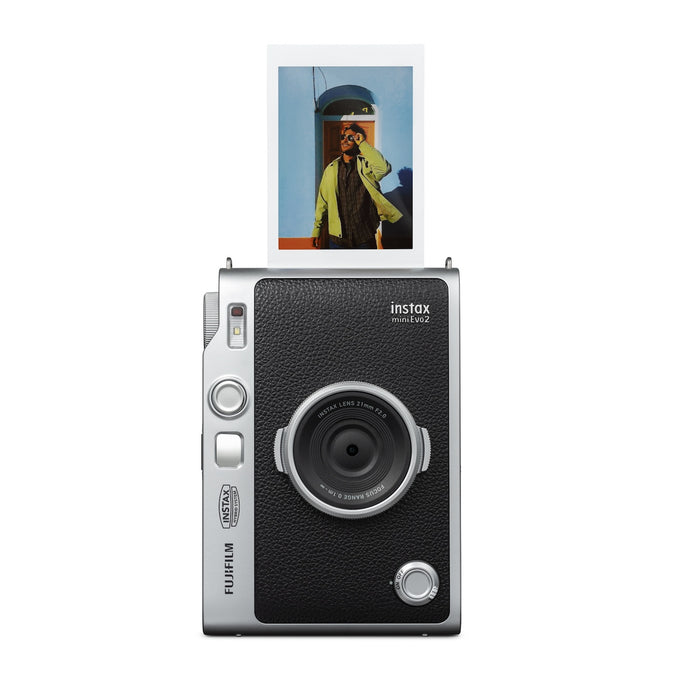 Fujifilm Instax Mini Evo 2 Hybrid Instant Camera Black