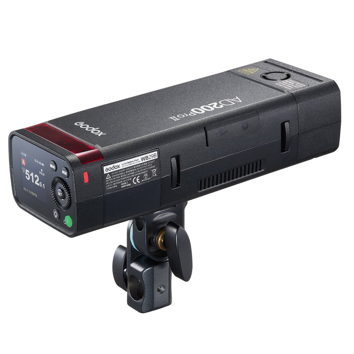 Godox AD200 Pro II TTL Portable Pocket Flash Head