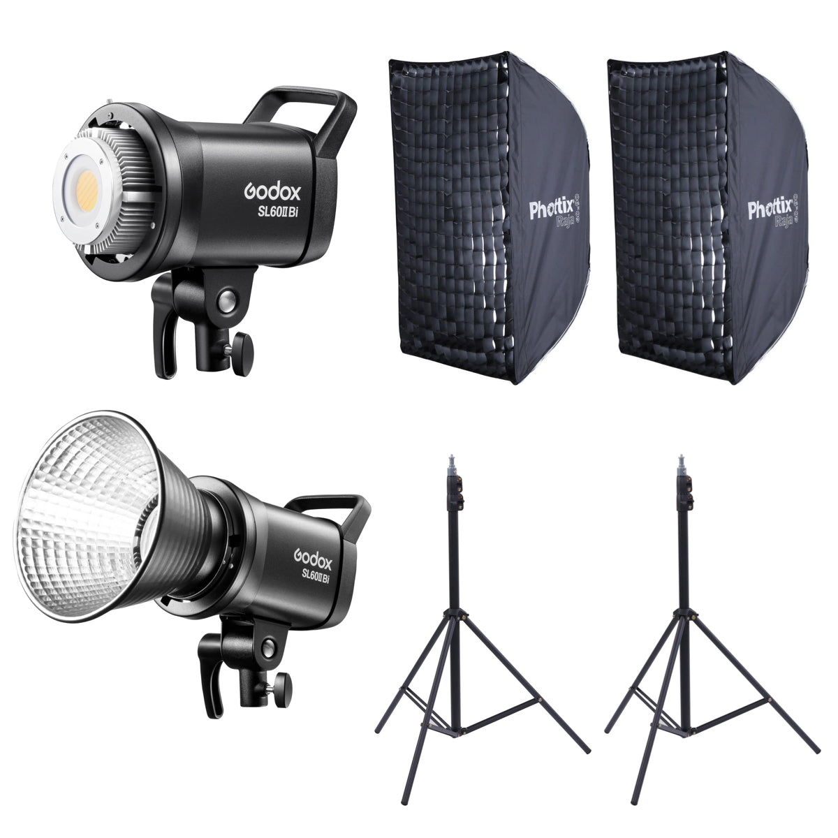 Godx Light Godox SL60IIBi 2 Continuous LED Light Schools Kit — Firstcall Photographic