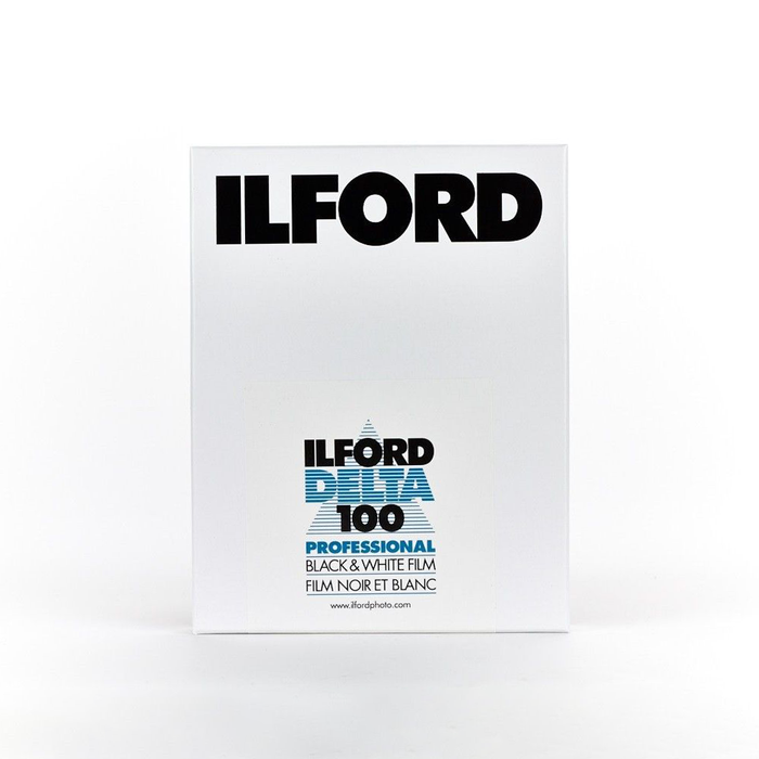 Ilford Delta 100 Sheet Film, 5 x 4, 25 Sheets