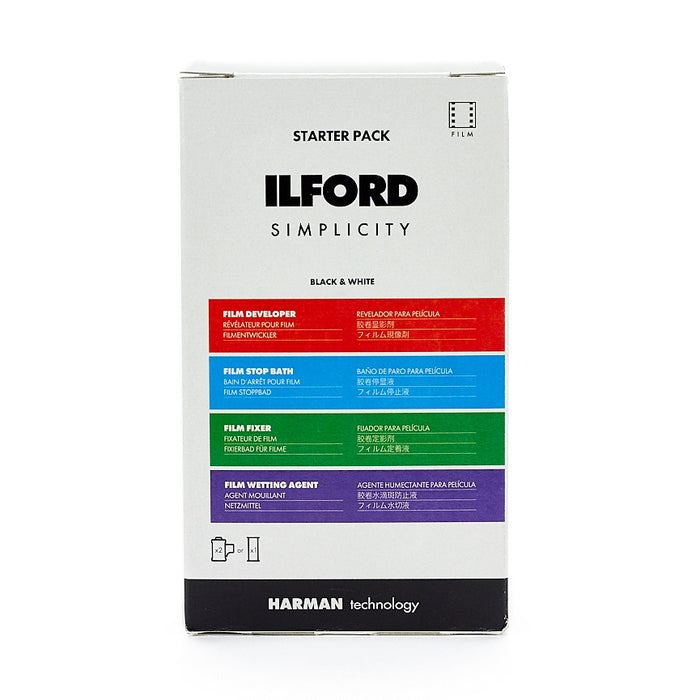 Ilford Simplicity Film Developing Chemical Kit