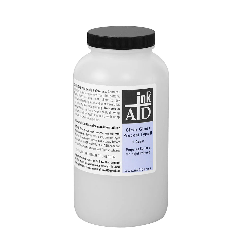 inkAID Clear Gloss Precoat Type II 473ml (16oz) — Firstcall Photographic