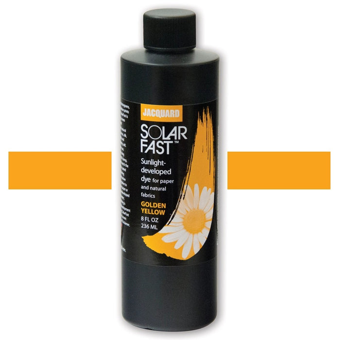 Jacquard SolarFast 8 Fl Oz Dye No 100, Golden Yellow