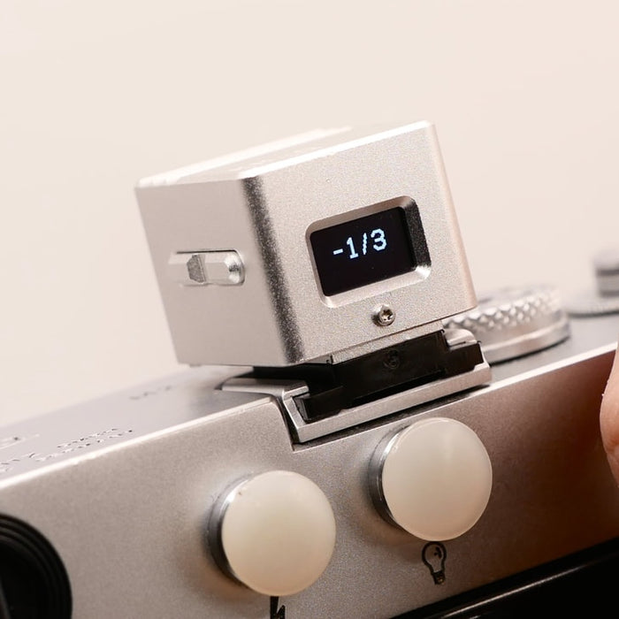 Keks KMQ Compact Light Meter For Film Cameras Back Display (Chrome)