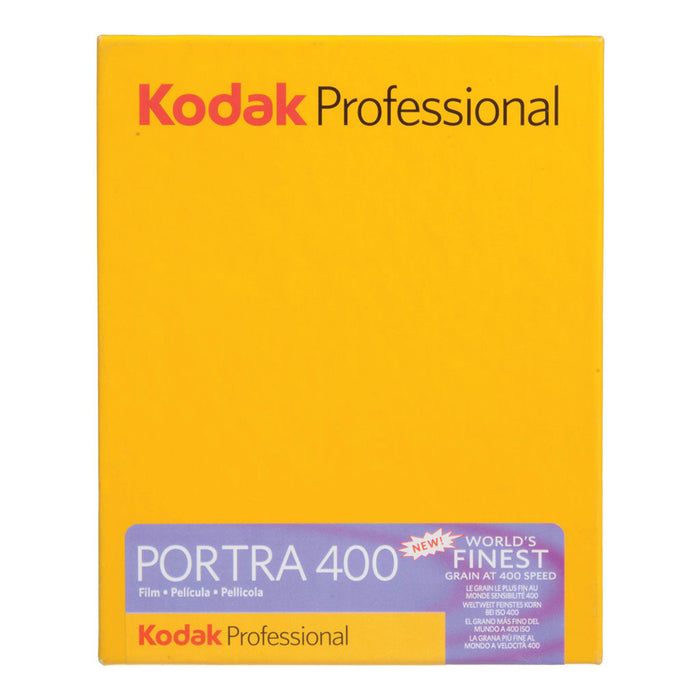 Kodak Portra 400 4 x 5, ISO 100, Pack of 10 sheets