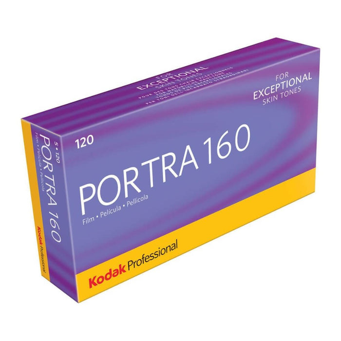 Kodak Portra 160 120, ISO 160, Pack of 5