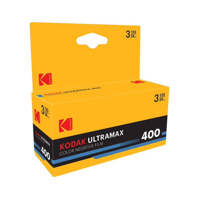 Kodak Eastman UltraMax 400 - 35mm 24Exp Pack of 3