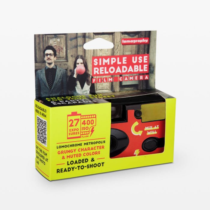 Lomography Metropolis Simple Use Camera (FILM EXPIRED)